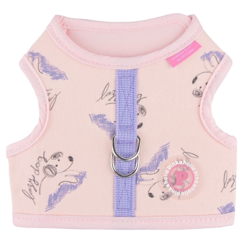 핑카홀릭 반려동물 키키 레이지독 입히기 편한 찍찍이 하네스 HJ7920, 라이트핑크, 1개 22,950원