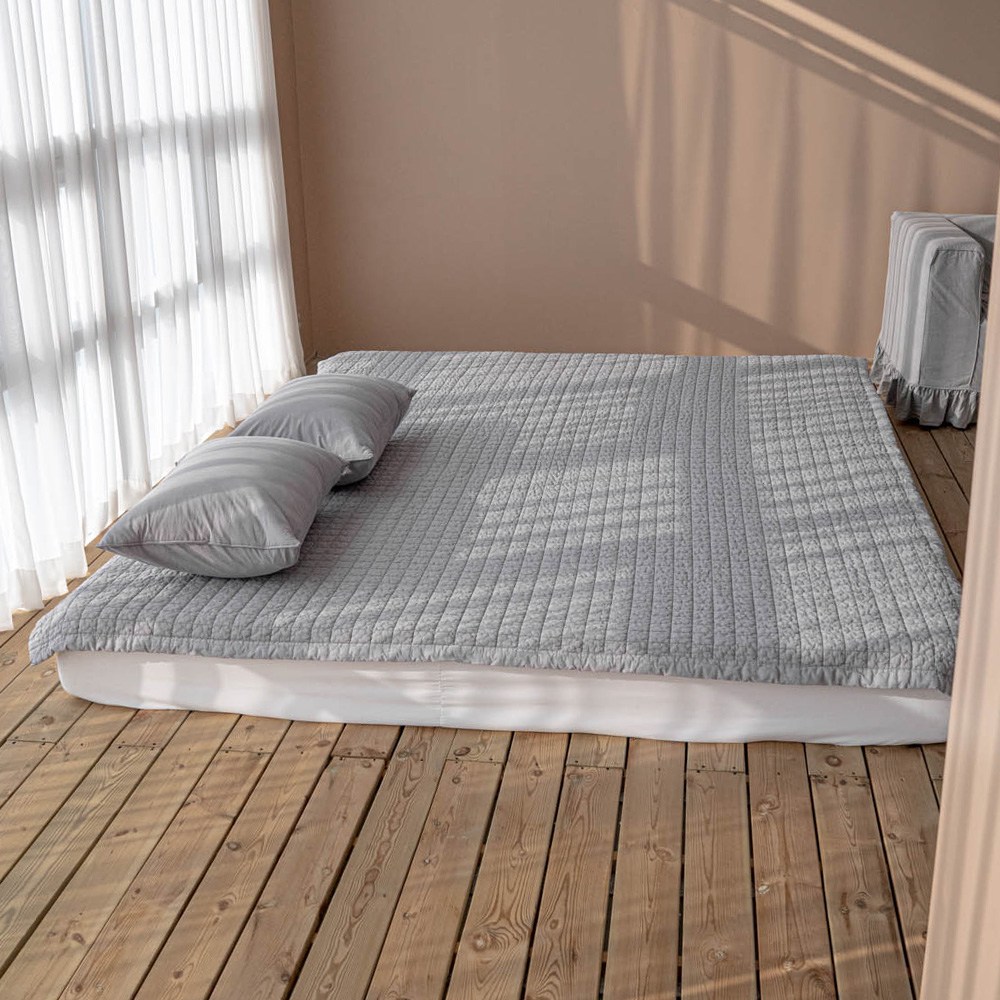 80수 순면 패밀리 침대패드, 그레이 102,000원