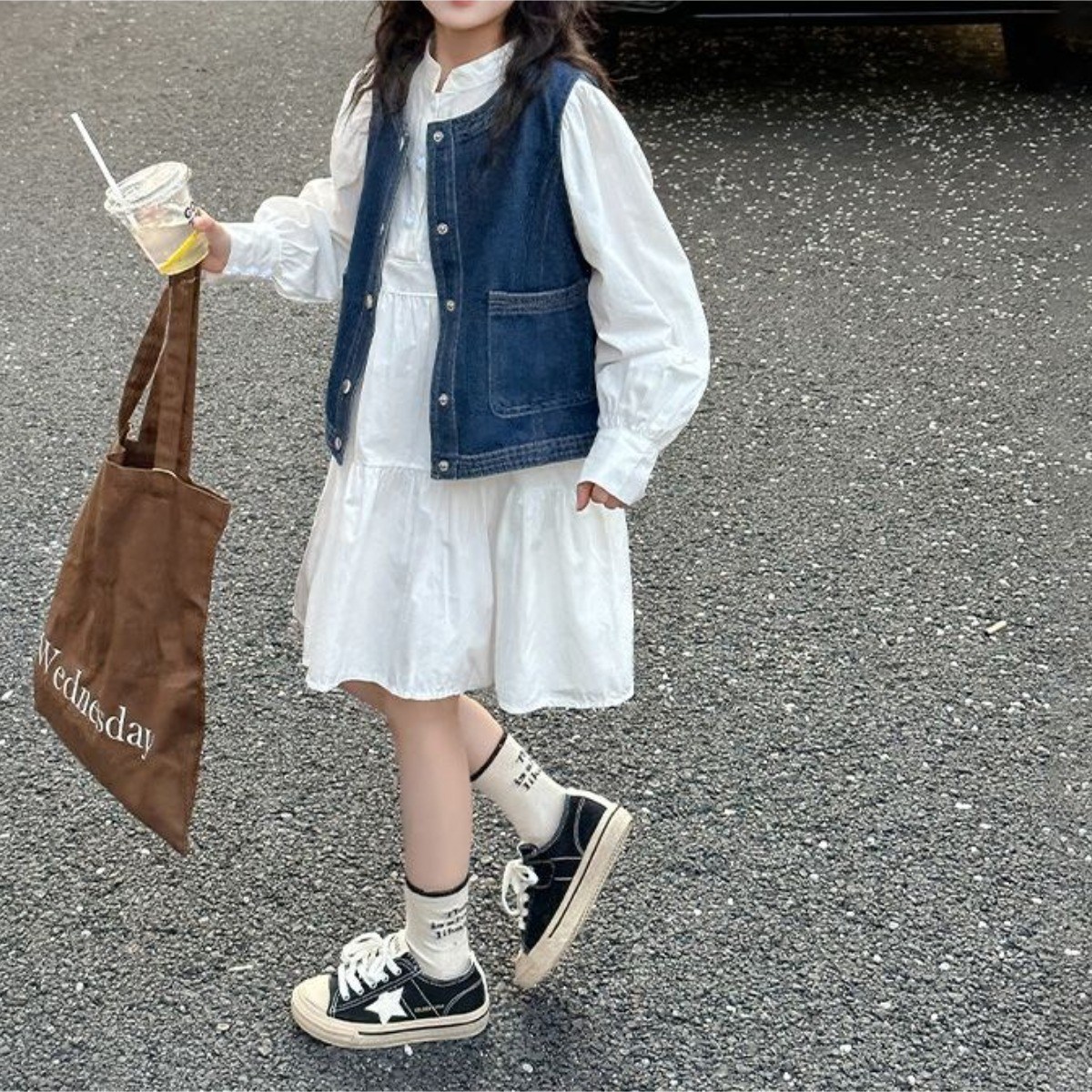 해피유통어린이 캐주얼 원피스 세트 패셔너블 베이직 스타일14세 이상 XG03 53,950원