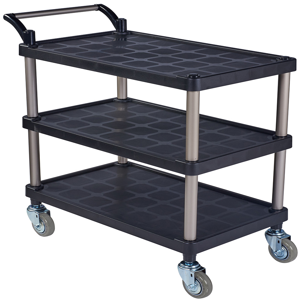 캐스터팩토리 업소용 서빙카트 3단 대 블랙, 1개 78,000원