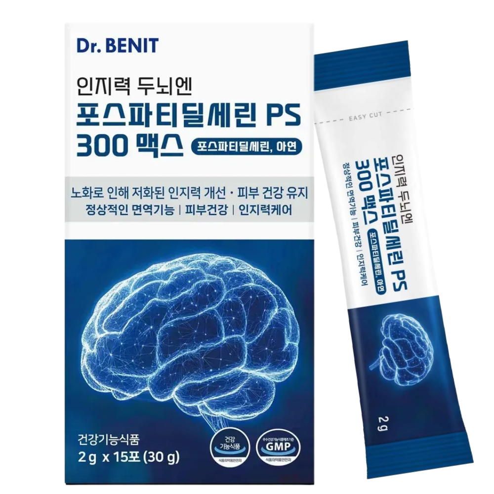 인지력 두뇌엔 포스파티딜세린 PS 300 맥스 12,700원