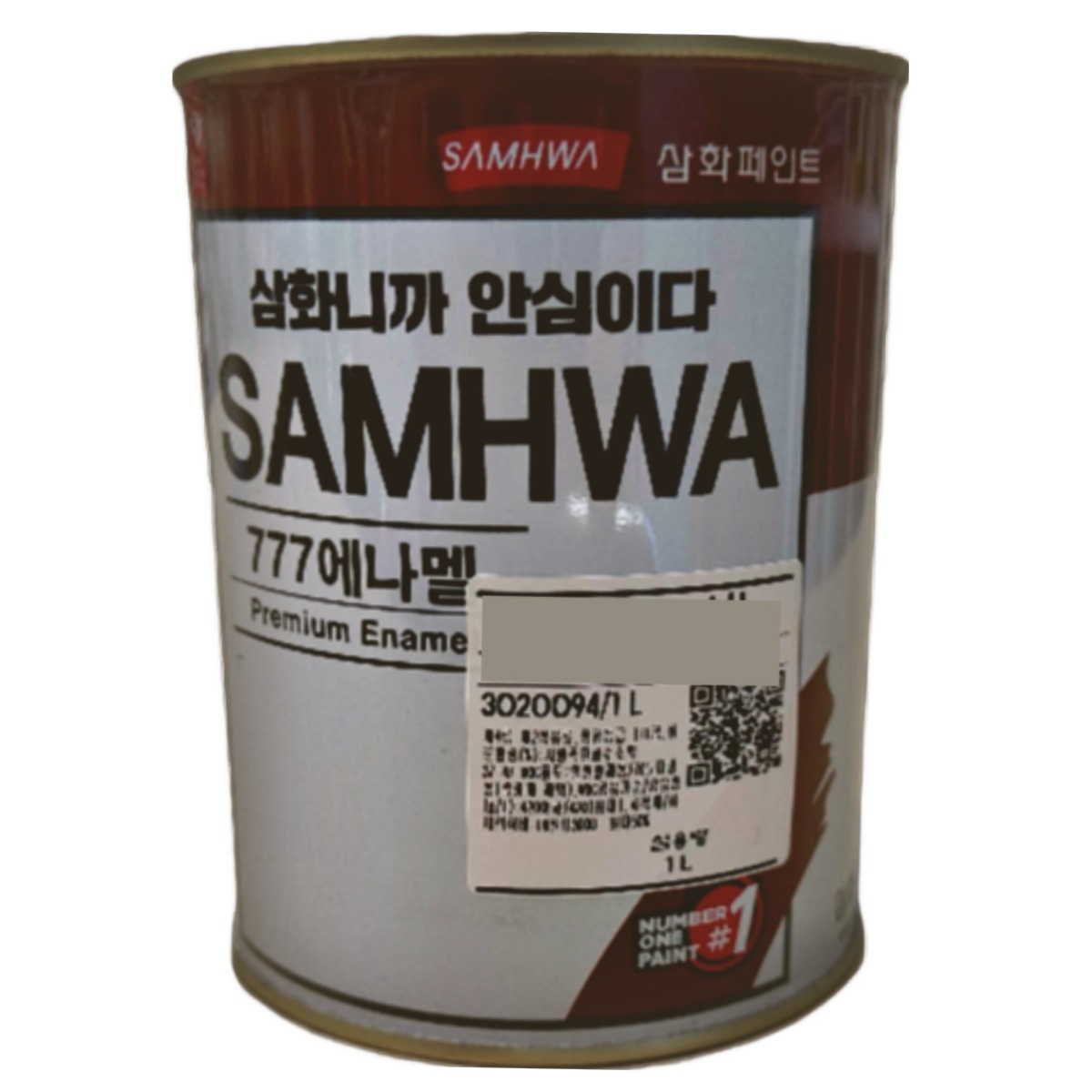 삼화페인트 777에나멜 1L 철재용 방화문 계단난간, 유광 명녹색NT, 1L, 1개 14,890원