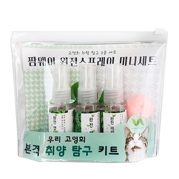 팜웨이 고영희취향탐구 완전스프레이 미니3종세트, 캣닢 + 마따따비, 90ml, 1세트 29,000원