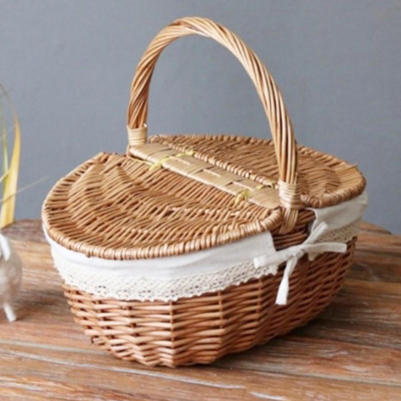 청년리빙 라탄 피크닉바구니 대형 19,420원