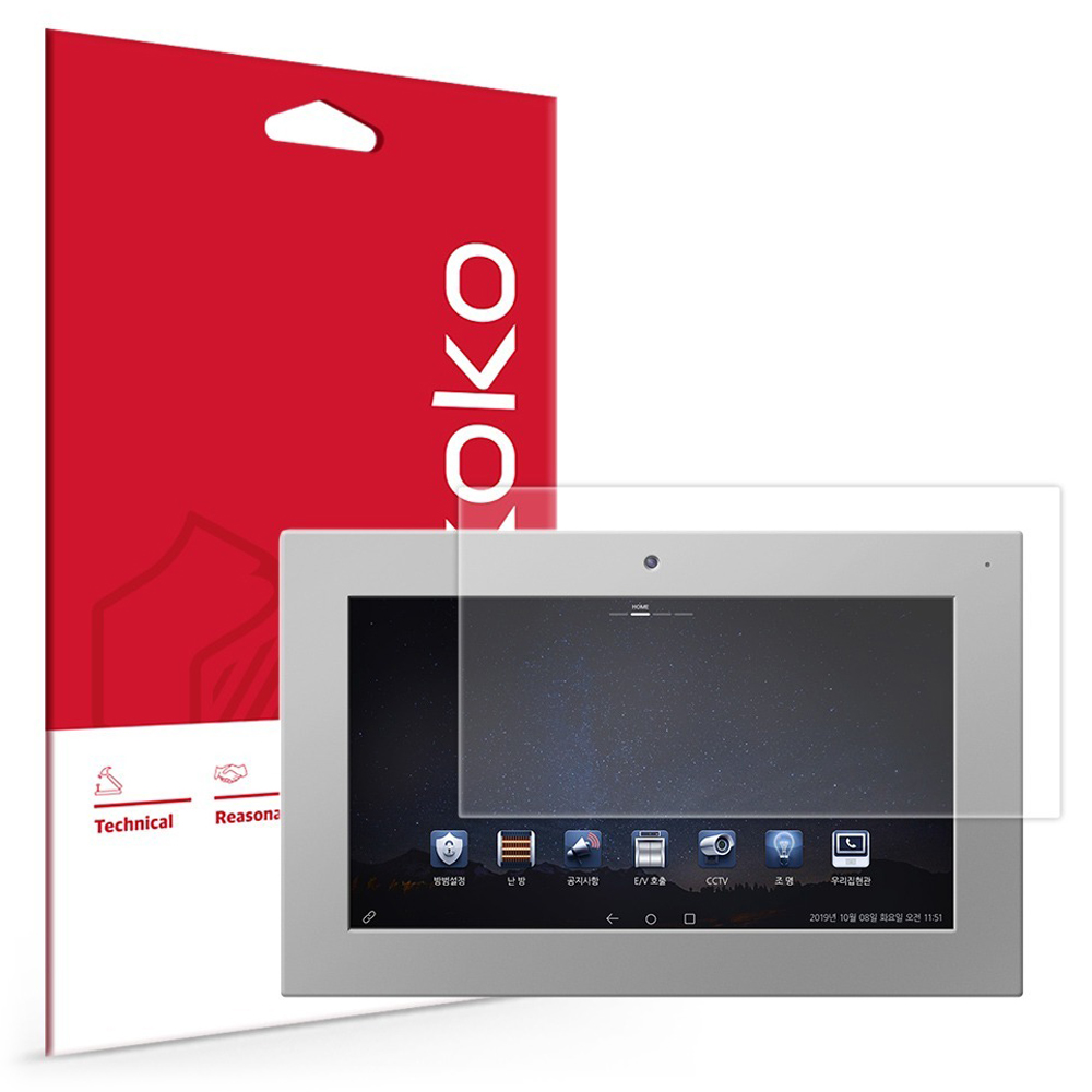 스코코 코콤 아파트 하이브리드 액정보호필름 세트 6,980원