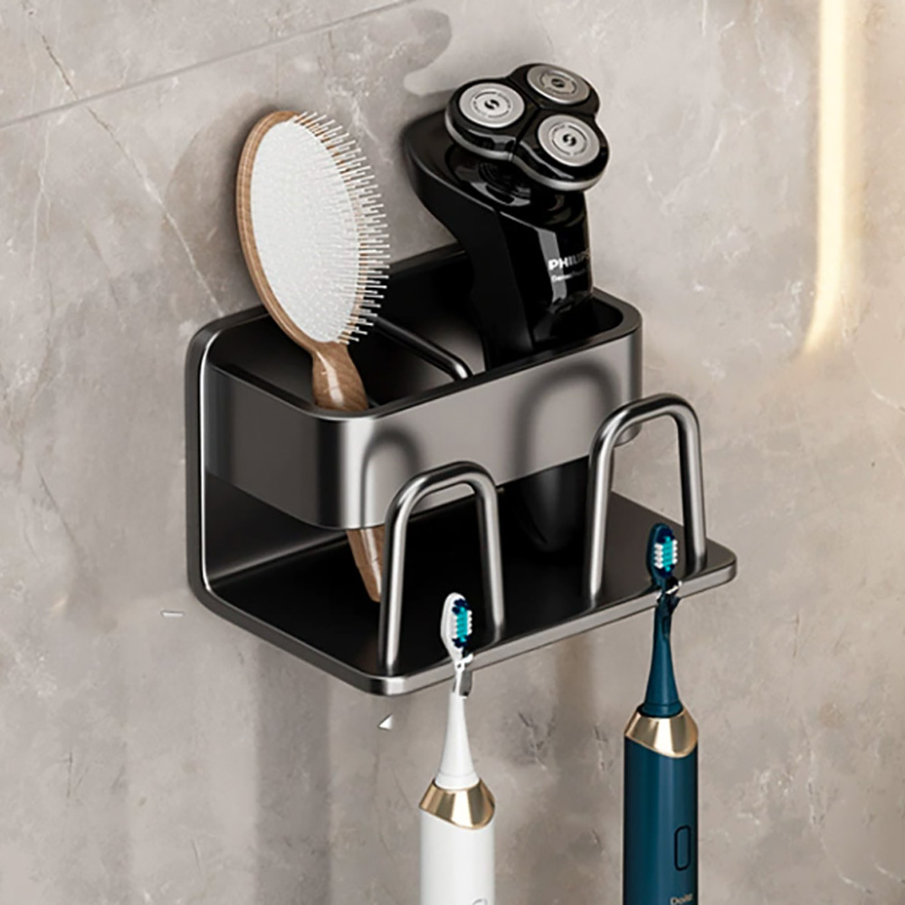 프랑온드 무타공 수납형 칫솔걸이 2인용 9,500원