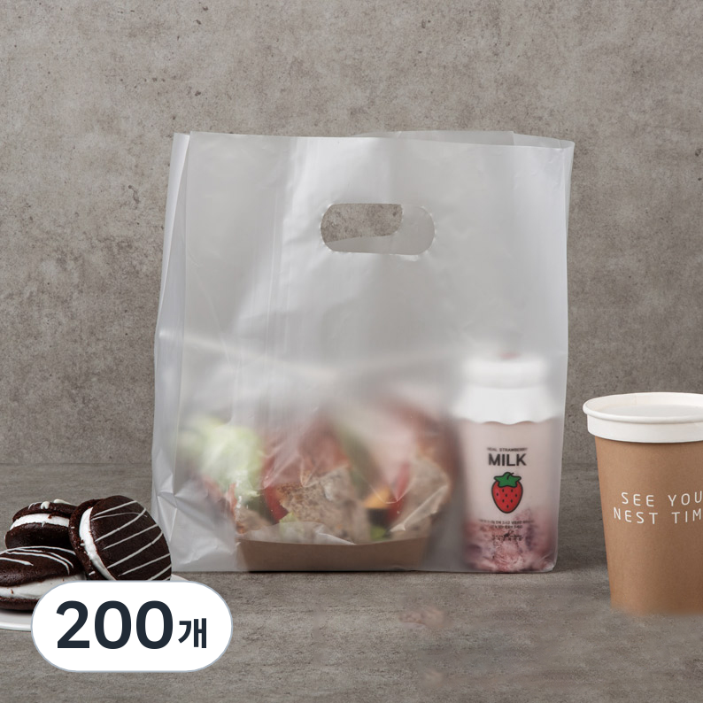 혜림봉투 HD비닐쇼핑백 M자형 20 + M5 펼친면10 x 30 8,420원