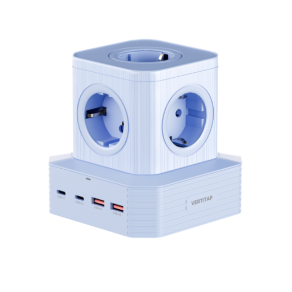 버티탭 버티컬 ultra65 고용량 타워 큐브 9구 멀티탭 4000W 70,000원