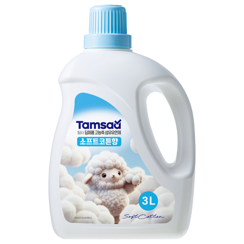 탐사 딥퍼퓸 고농축 섬유유연제 소프트코튼향 6,490원