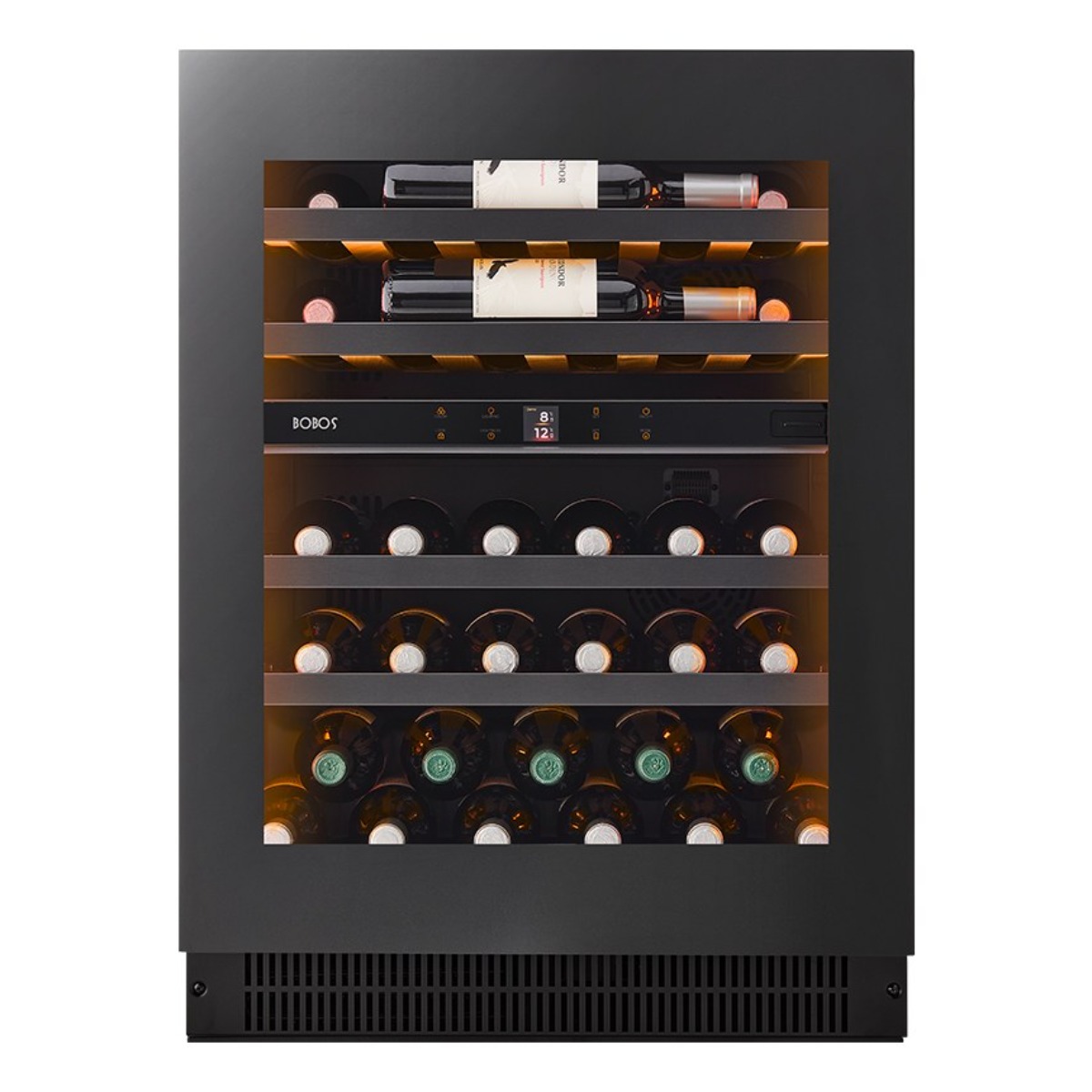 보보스 와인셀러 JG-48B 최대 39병 빌트인 겸용 듀얼타입, JG-48B, 블랙 2,420,000원