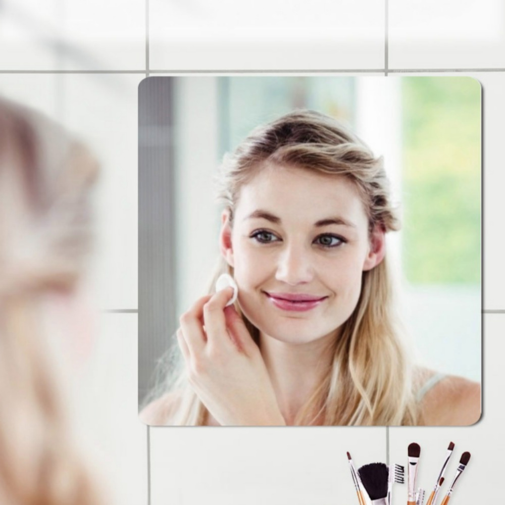 기프템 아크릴거울 무타공 부착형 안깨지는 화장실 욕실 현관 거울 4,500원