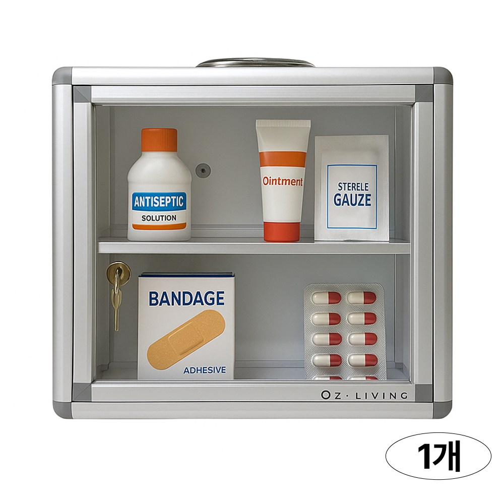 프리폼 벽걸이 구급함 구급상자 약통 19,900원