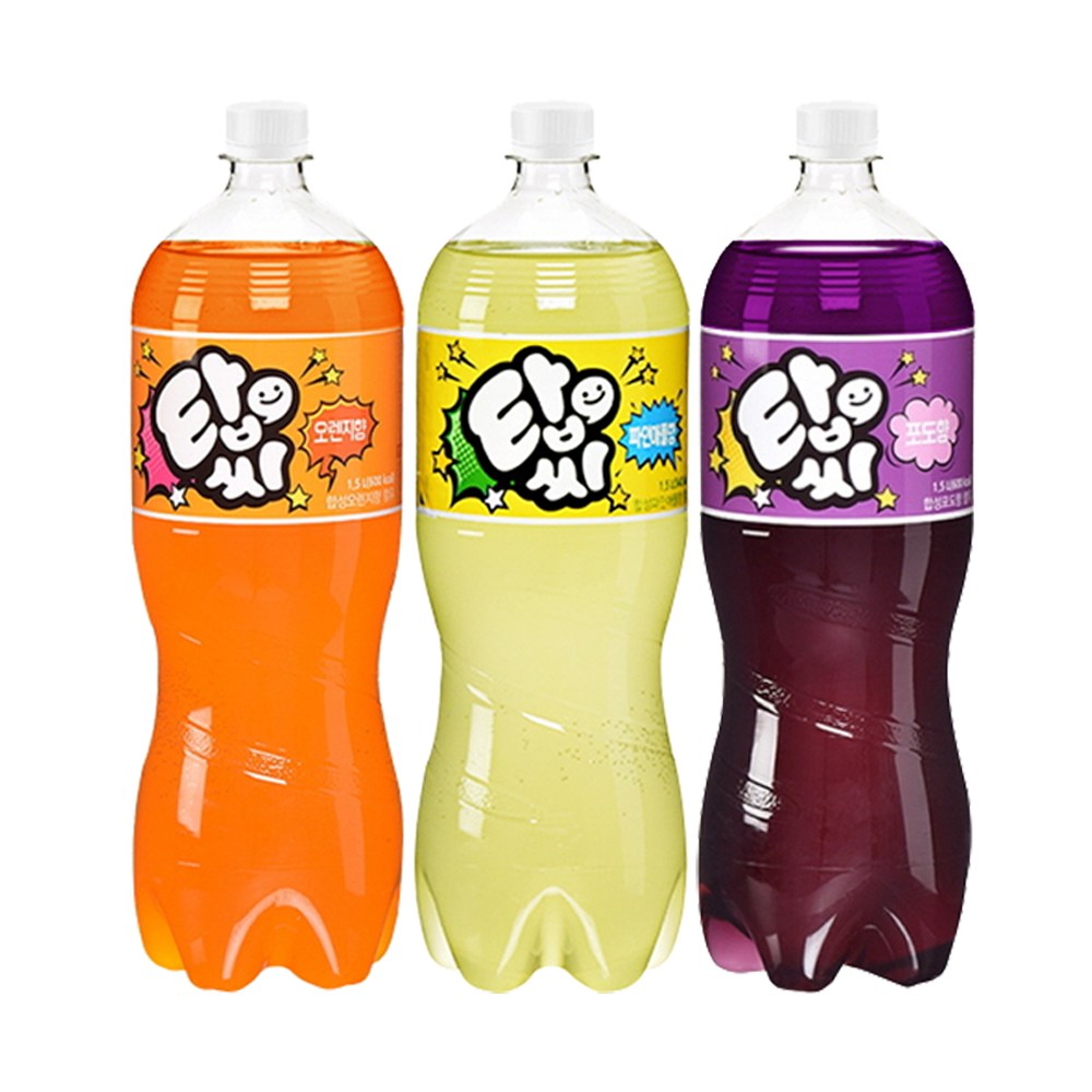 탑씨 1.5L 오렌지12 + 파인애플12 +포도12, 36개, 1.5L 52,800원