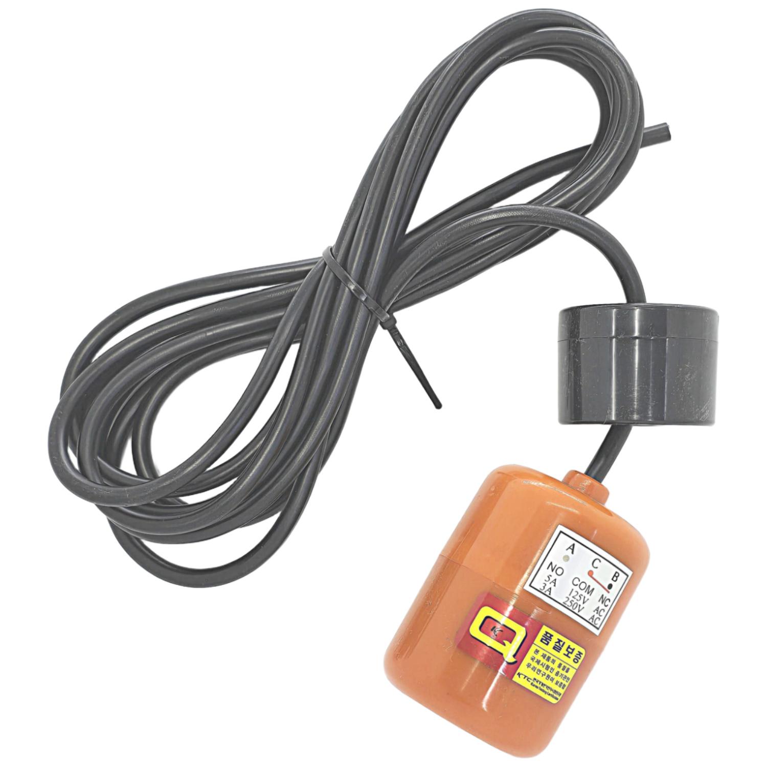 오뚜기볼 추포함 급배수겸용 YQ-02 전선길이3M 수위조절기 물탱크조절 펌프제어, 1개 15,500원