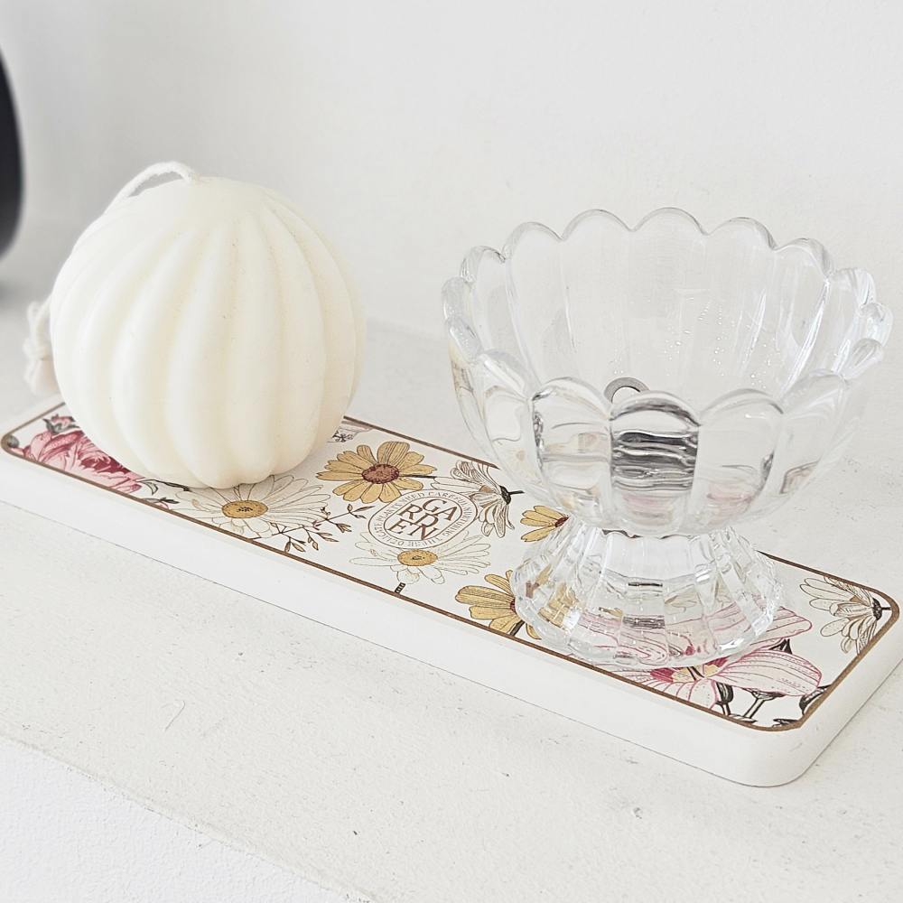 핸디홈 규조토 디자인 트레이 욕실 악세사리 소품 인테리어, B 썸머가든 9,100원