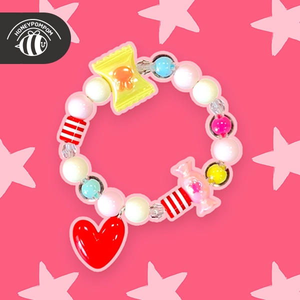 허니폼폼 롤리팝 캔디 팔찌 2,000원