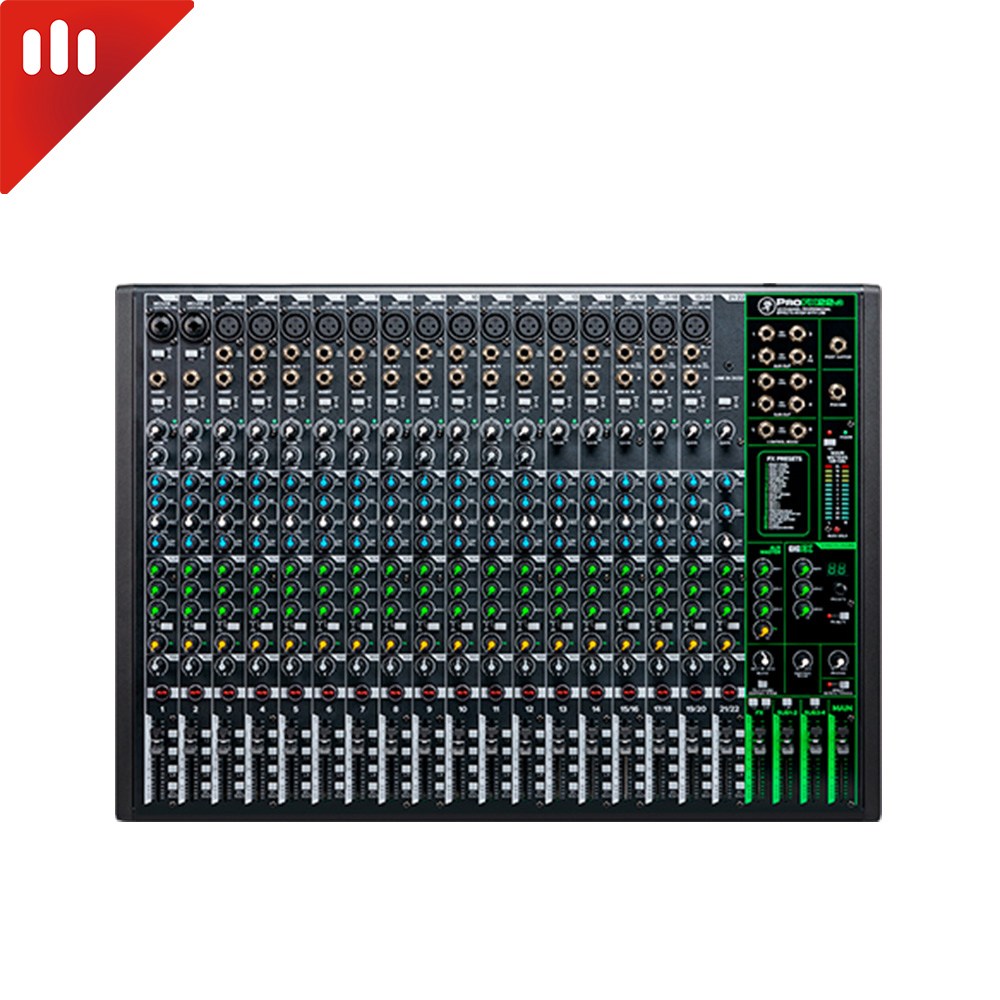 MACKIE 맥키 ProFX22v3 / 22채널 4버스 이펙터 아날로그 믹서 USB 1,750,000원