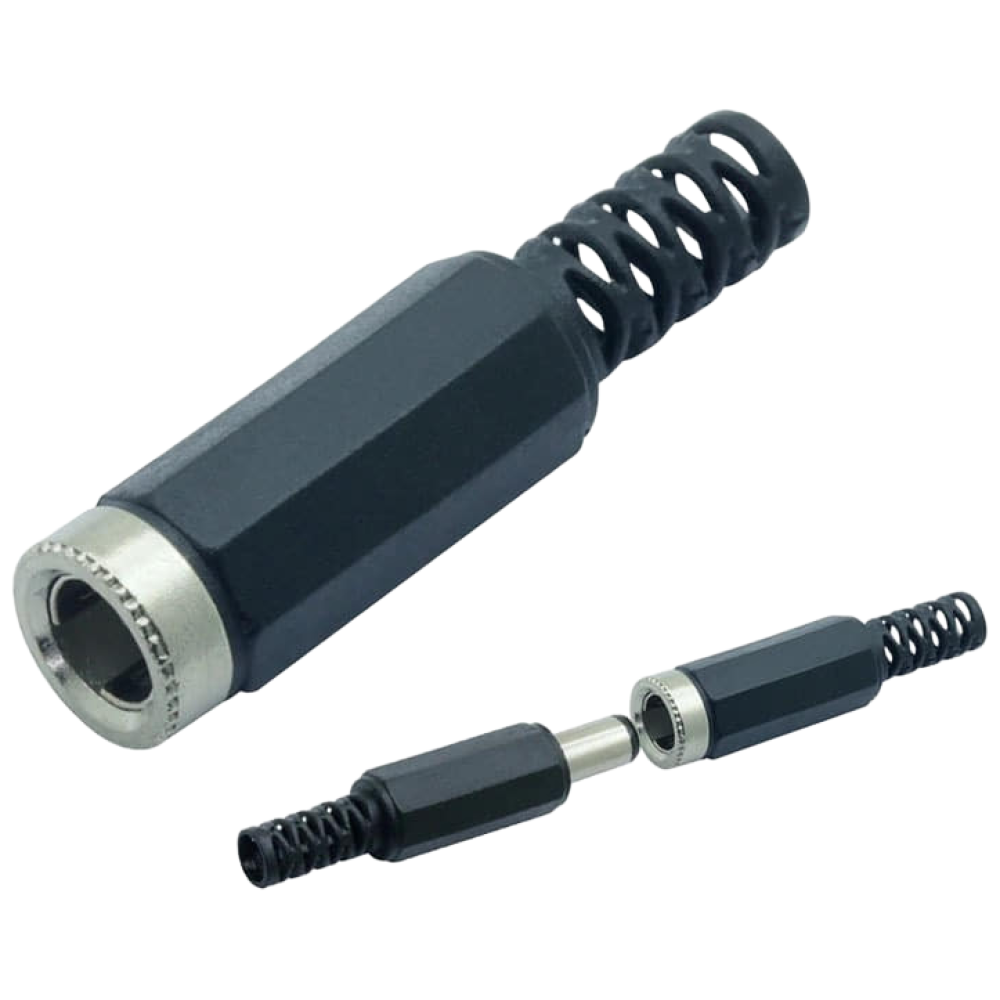 리틀브릿지 DC 잭 전원 플러그 암 5.5x2.1 아답터잭 변환젠더, 1개 1,000원