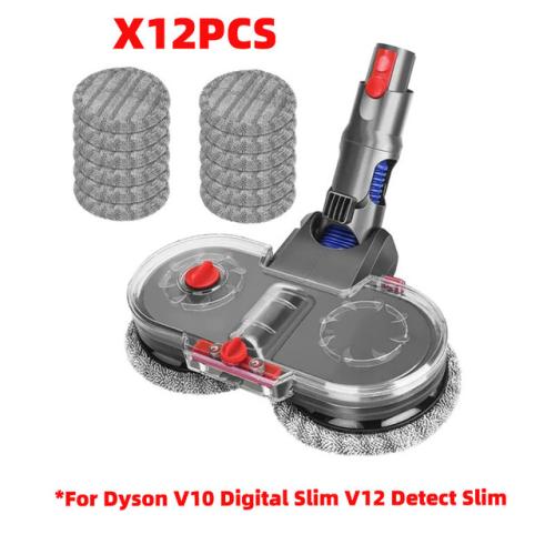 다이슨 호환 진공 청소기용 전기 걸레 부착물 분리형 물 탱크 및 패드 포함 V7 V8 V10 V11 V12 V15 56,300원