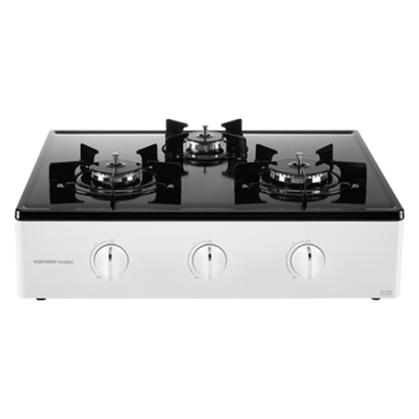 나비엔매직 가스레인지 3구 고객직접설치, GRF-6003PD(화이트), LPG 179,000원