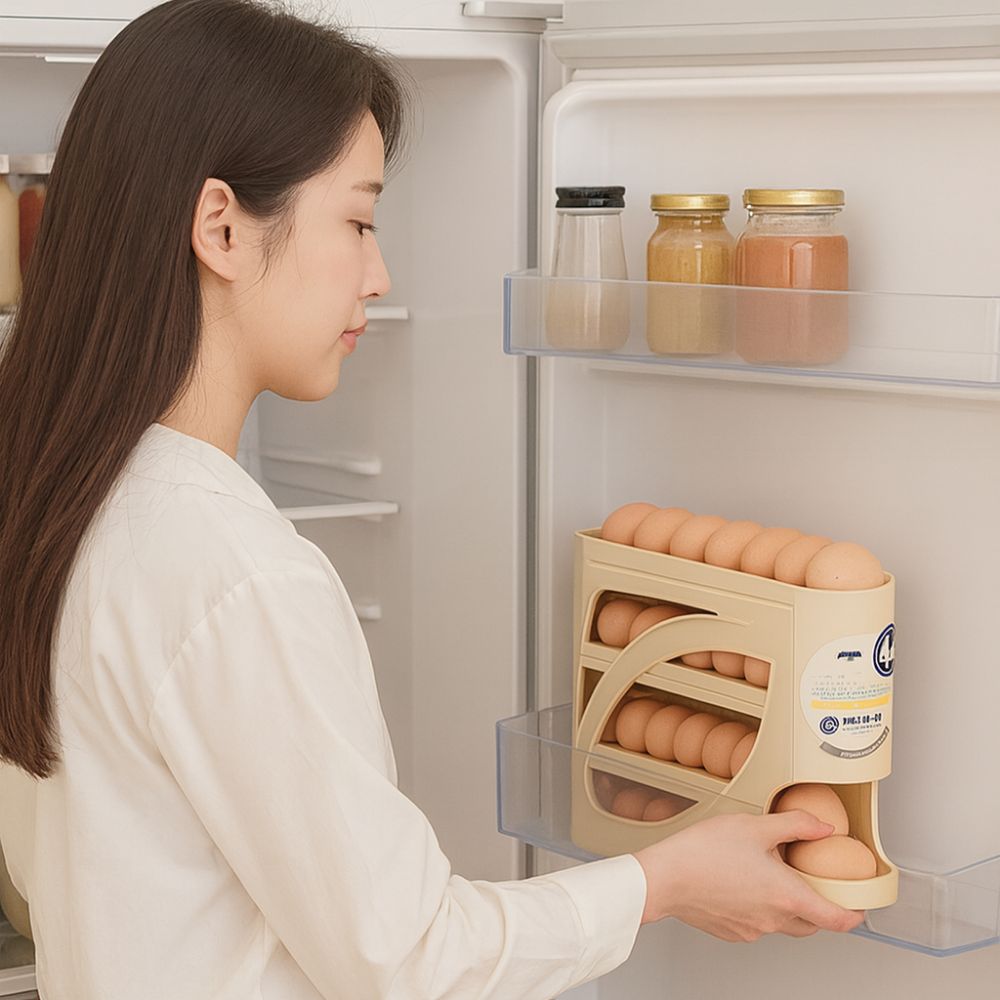 후크월드 계란트레이 30구 보관 에그 용기 트레이, 크림, 1개 6,900원