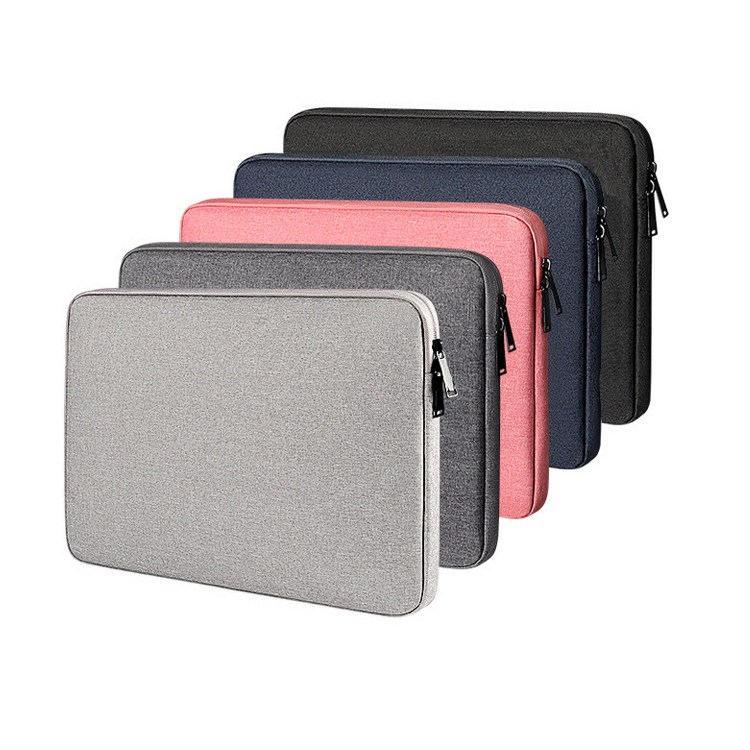 노트북 파우치 휴대용 13인치 15인치 케이스 가방, 그레이, 1개 9,000원