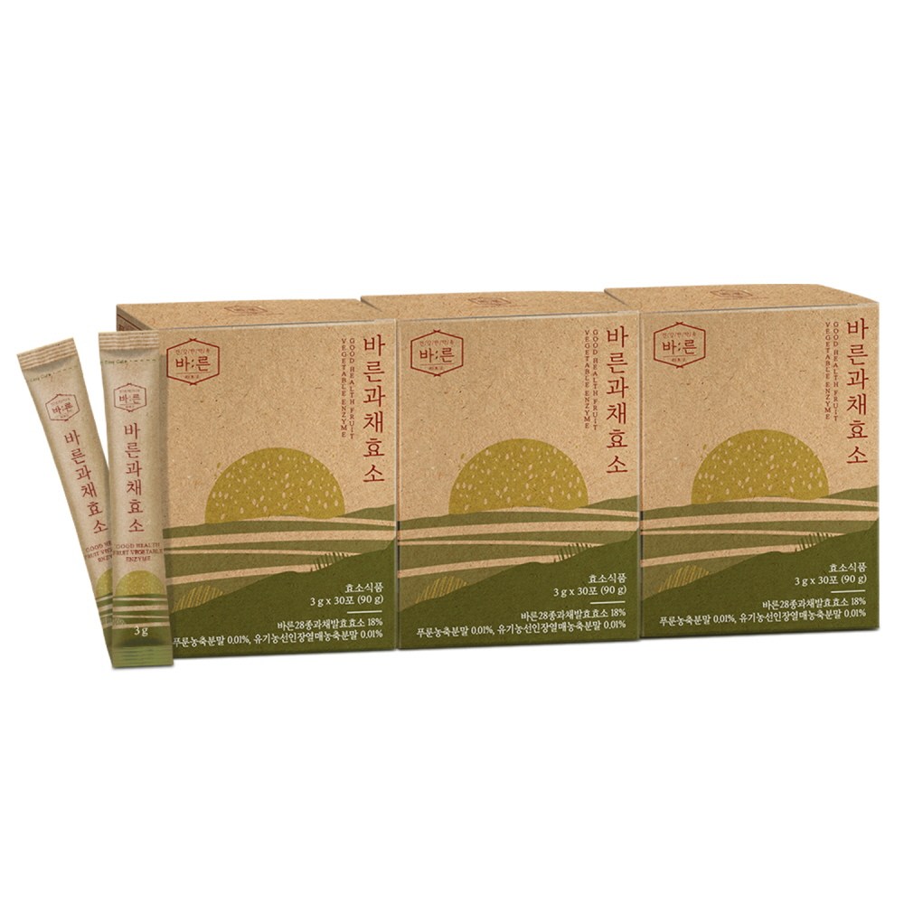 건강한약속바른 바른 과채 효소 30p, 현재가 32,910원