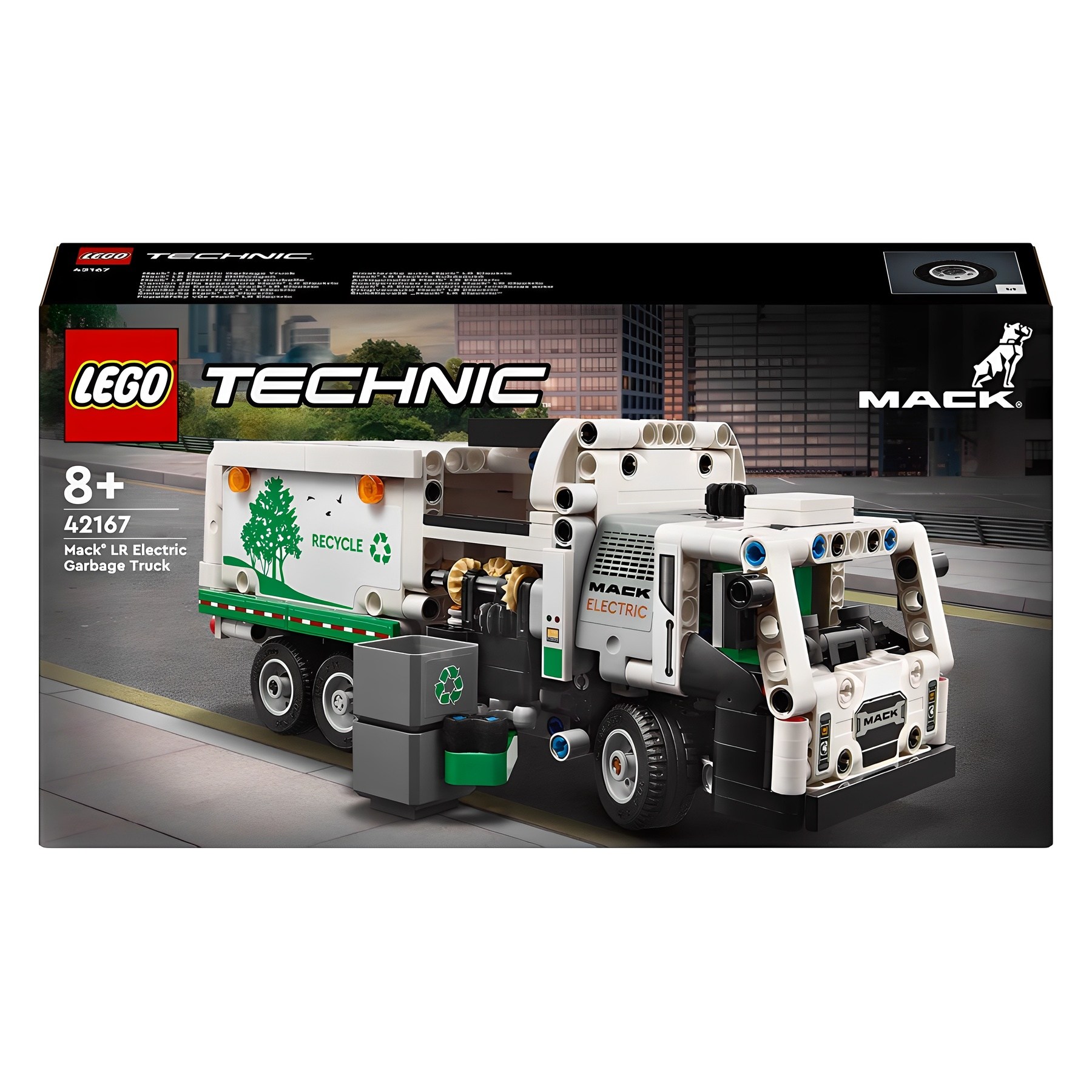 레고 테크닉 Mack® LR Electric 청소 트럭 42167, 혼합색상, 1개 38,660원