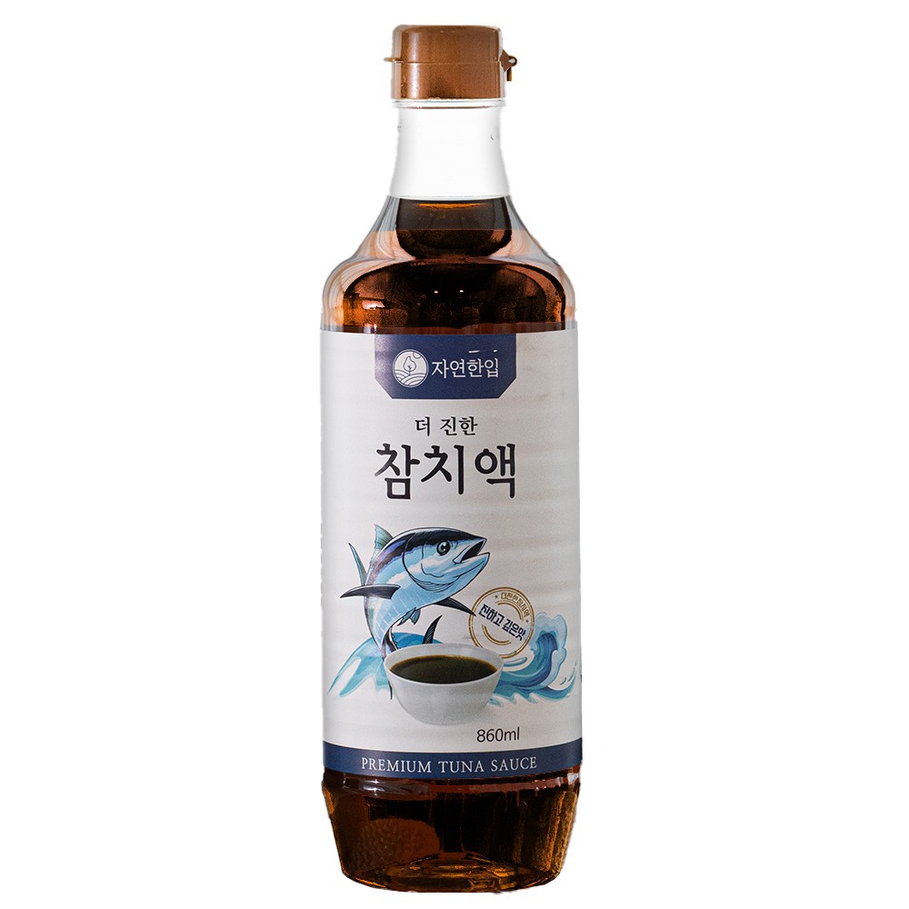 자연한입 더 진한 참치액, 1개, 860ml 8,590원