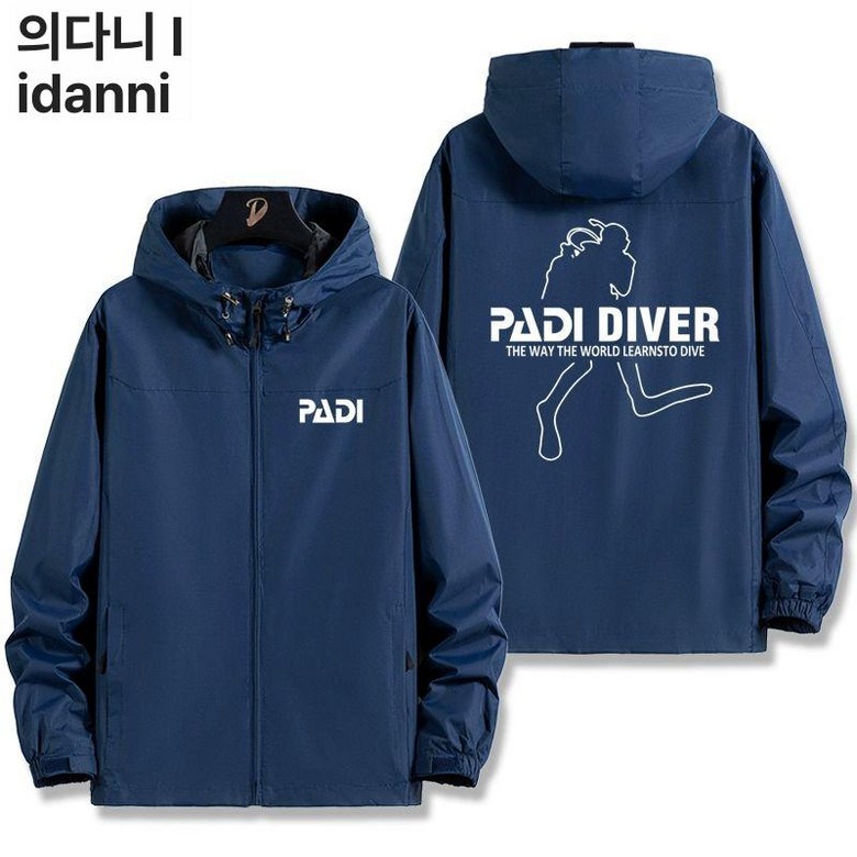 다이빙 판초 체온유지 PADI 스쿠버 방수 방풍 자켓 남녀 바람막이 집업 후드 재킷 53,300원