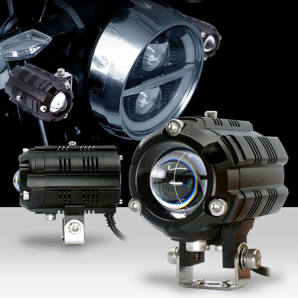 삼항LED 엠프로빔 바이크 오토바이 투페이스V2 LED안개등/삼항LED/전조등/램프, 1개 186,300원