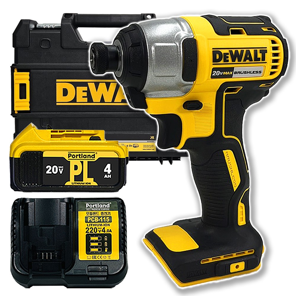 디월트 20v 무선 전동 충전 임팩트 드라이버 DCF7871 호환 배터리 충전기 케이스 세트 임팩드릴 284,210원