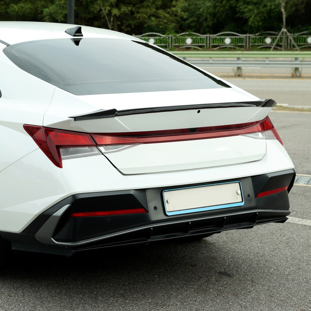 영카클럽 더뉴아반떼 CN7 호환 리어 스포일러 수전사 카본 몰딩 튜닝 용품, 카본 96,000원