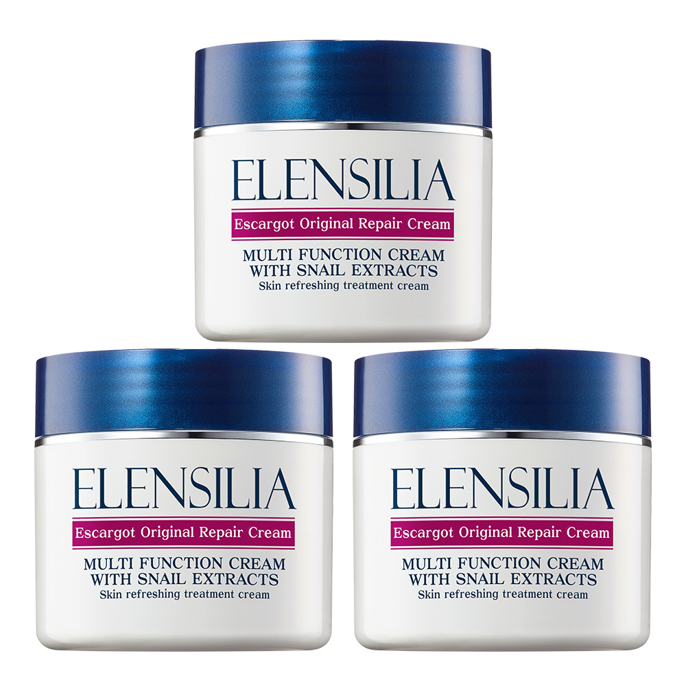 [엘렌실라] 에스카르고 오리지널 리페어 수분 100시간 유지 달팽이크림 50g 3개, 50g, 9개 89,480원