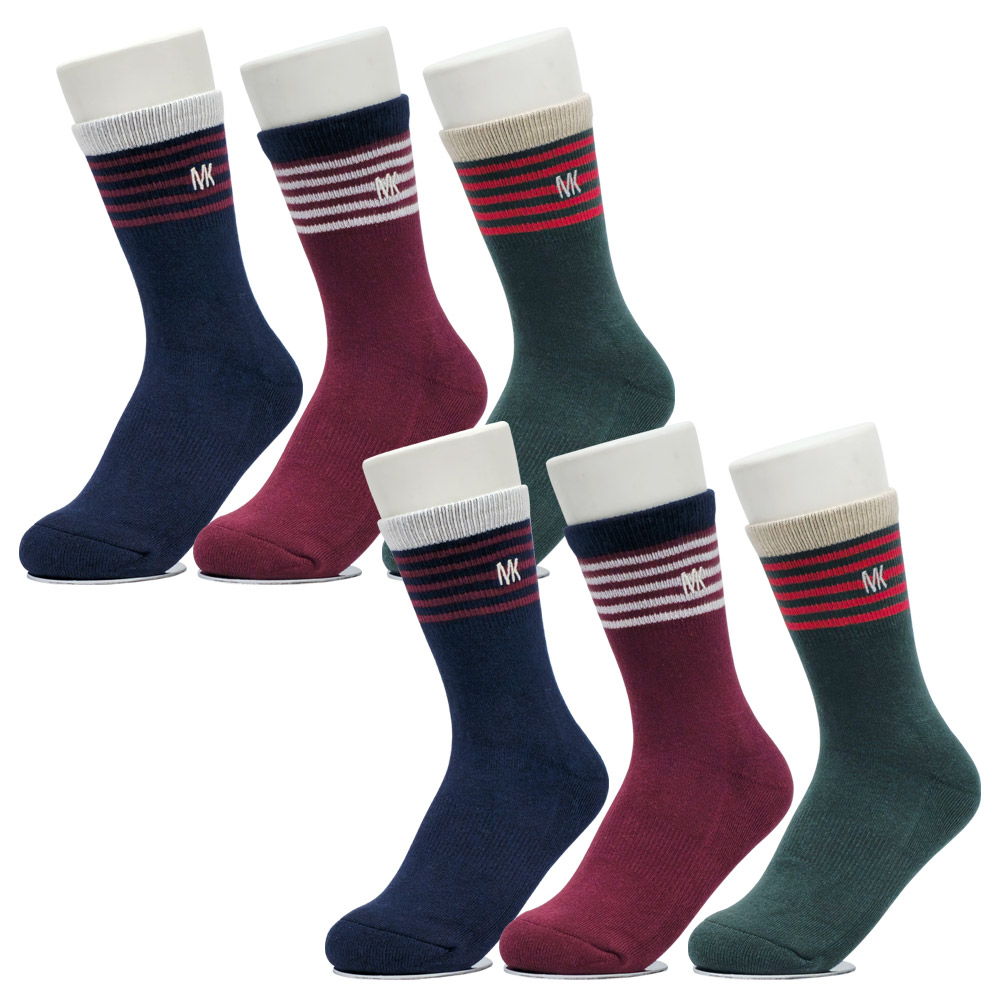 미치코런던 이중쿠션 뒤틀림방지 여자스포츠양말 중목 6켤레 골프양말 MKS-602, MKS-602 여자파일중목 [6켤레] 23,880원