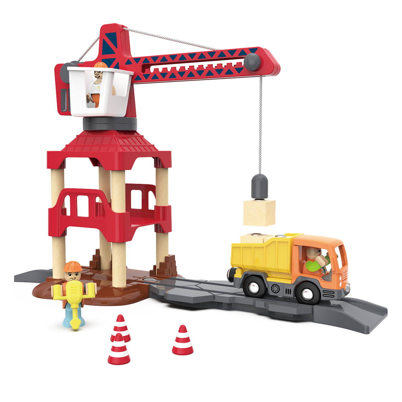 미카포트 건설크레인 확장팩 세트, 혼합색상, 1세트 26,100원