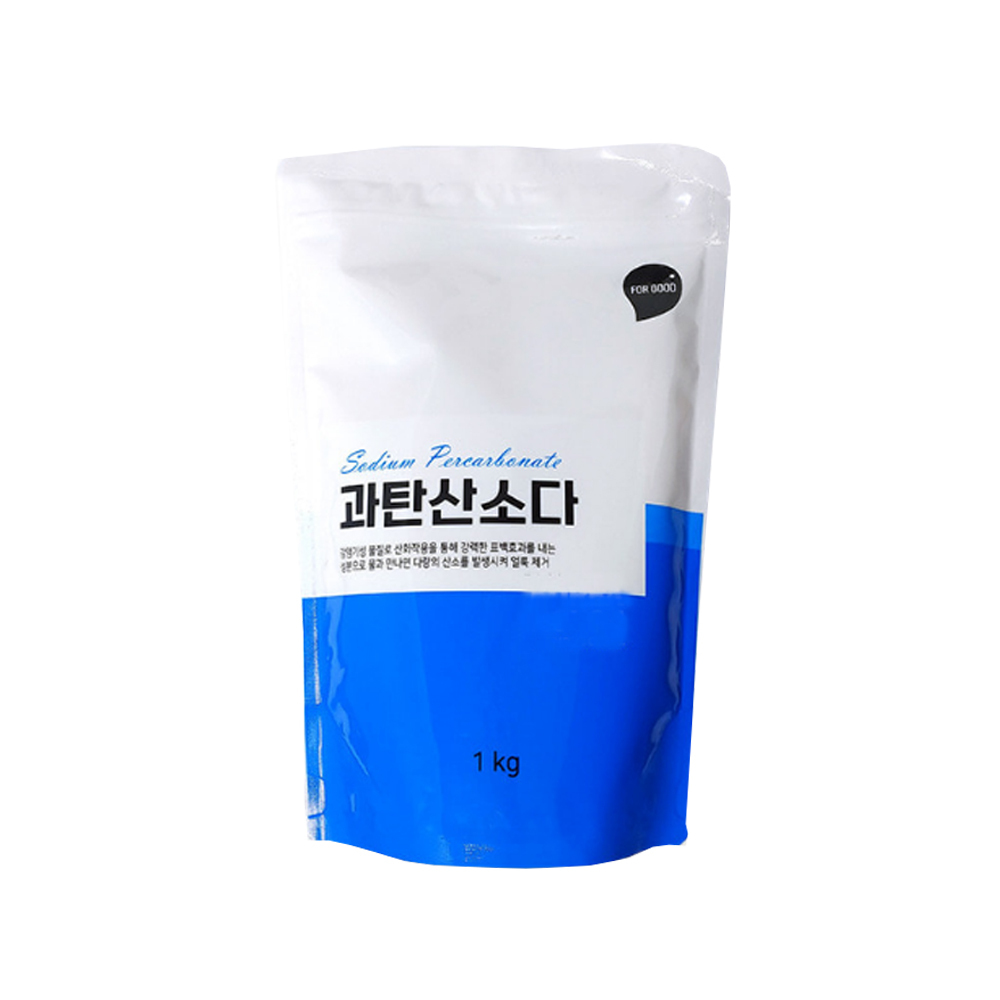 퍼굿 과탄산소다 1000g, 리필 파우치, 1kg, 1개 7,400원