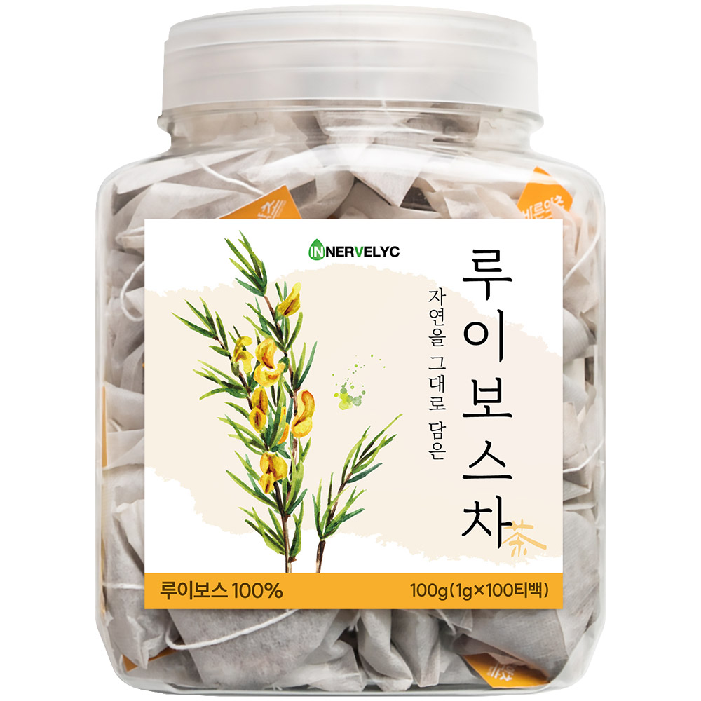이너블릭 루이보스차 1500만 티백 판매 돌파 PLA 친환경 필터, 1개, 100개입 19,910원