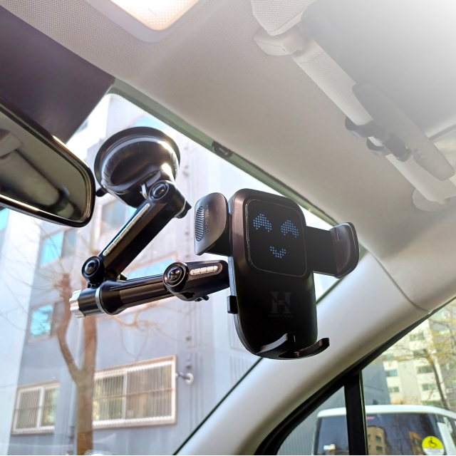 인더비클 화물차 SUV 핸드폰거치대 트럭 버스 앞유리 대시보드 흡착식, 1개, 블랙 15,980원