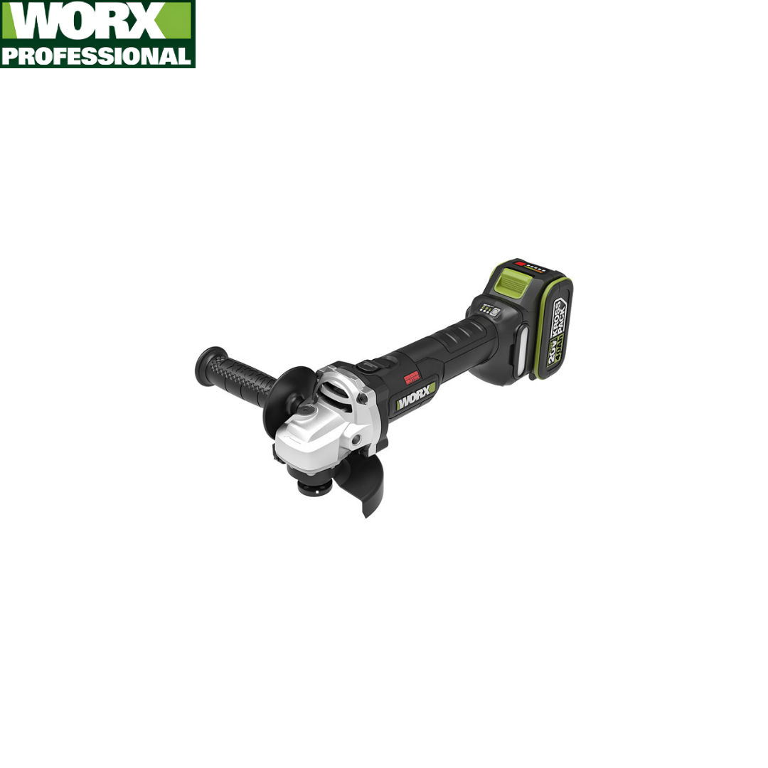 웍스 20V 충전 앵글그라인더 WU806 4.0Ah 배터리 2개세트 307,720원