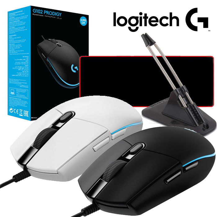 로지텍G G102 게이밍마우스(정품박스 2년AS 게이밍장패드 마우스번지 3세트) 유선 마우스 35,000원