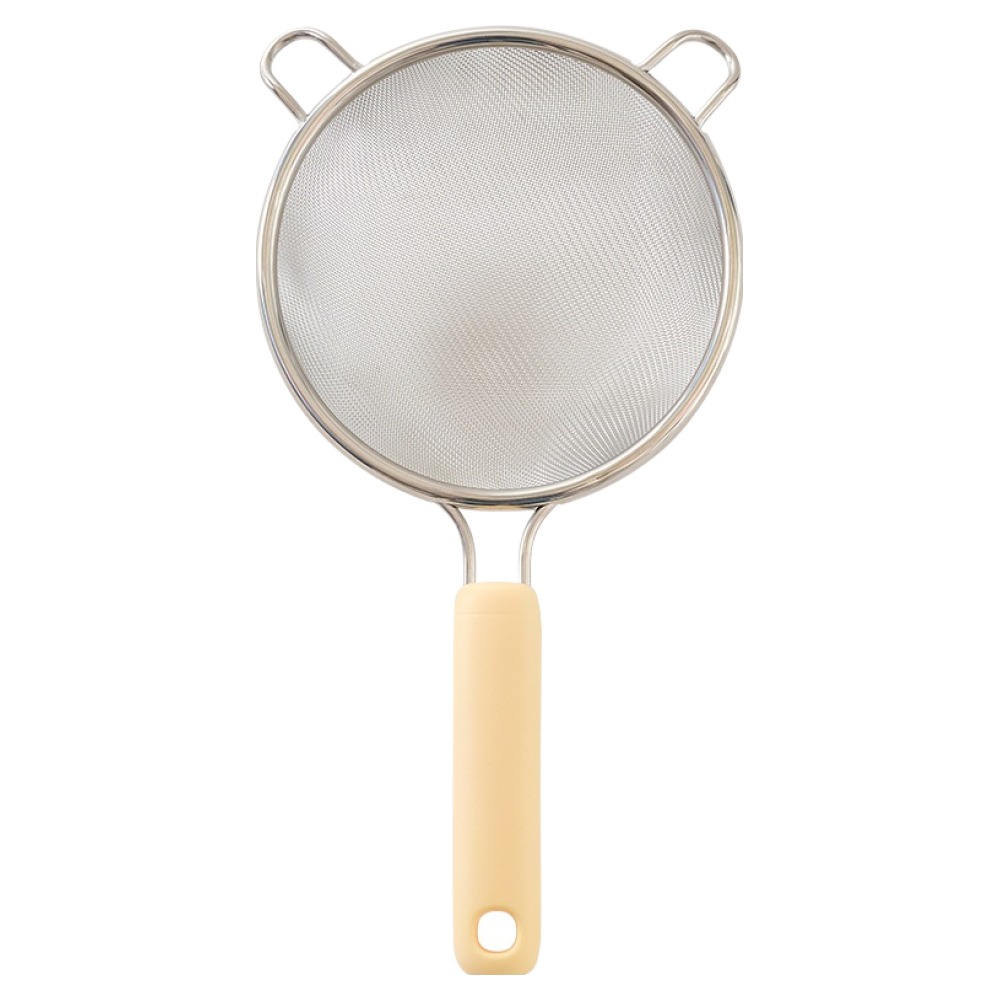 퍼기 이중 걸이 스텐 304 곰돌이 이유식 채망 버터옐로우, 1개 8,900원