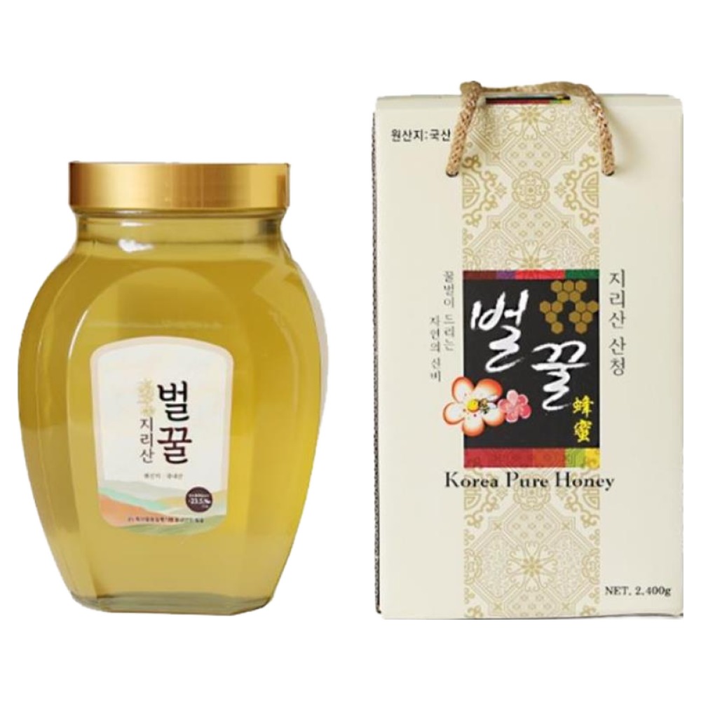 지리산 진짜 천연꿀 순꿀 (KAPE 1등급!!) 100% 황금빛 선물 [산지직송], 2.4kg, 1개 101,690원
