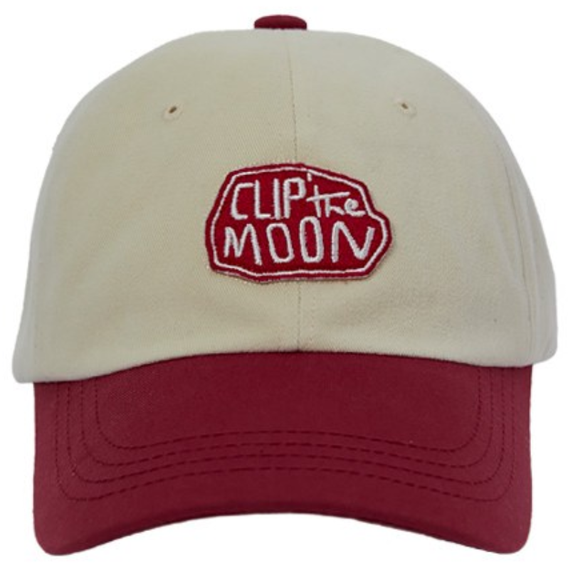 클립더문 - 락캡 투톤 레드 오버핏 볼캡 39,800원