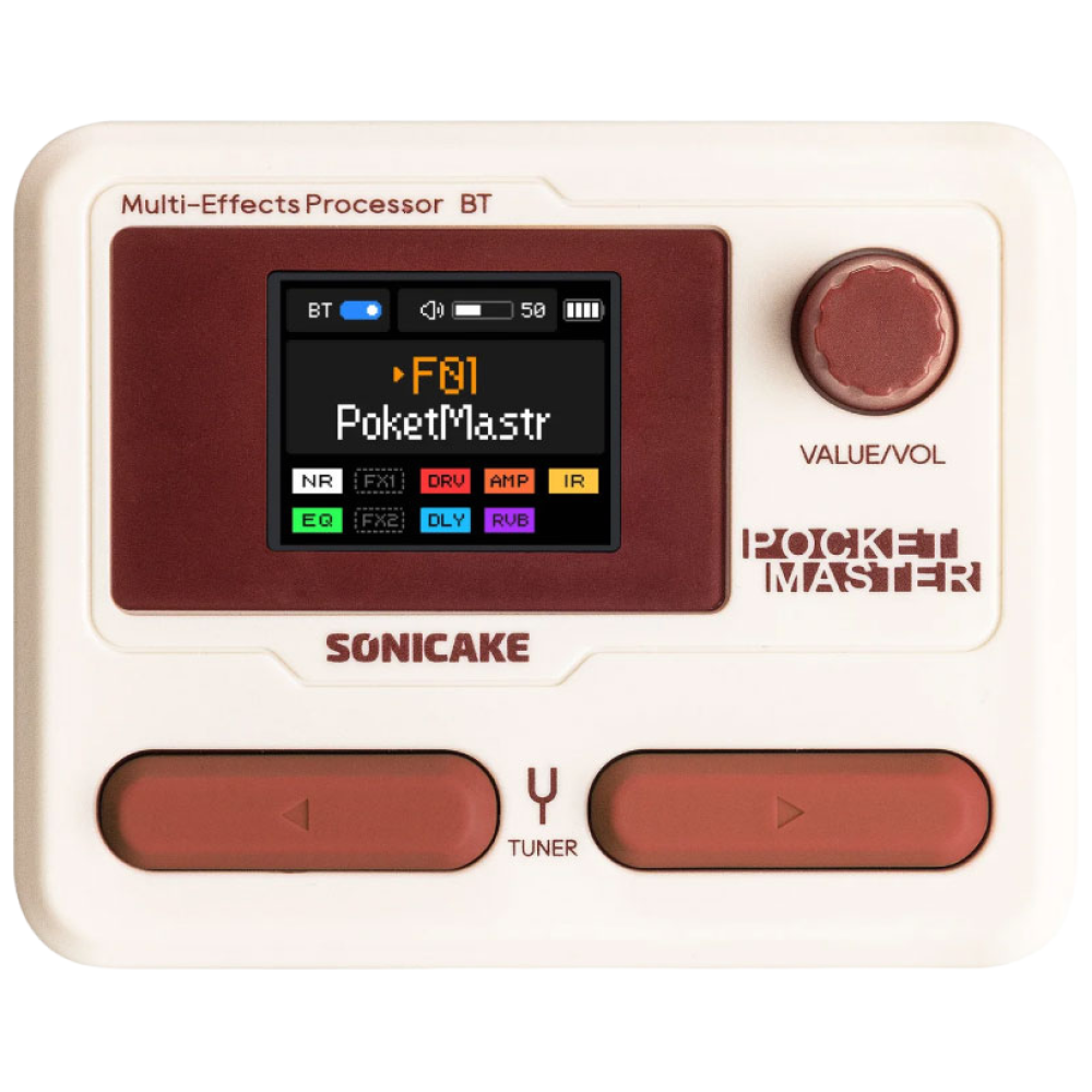 소니케이크 포켓마스터 Pocket Master QME-10 WH / 일렉기타 초소형 멀티이펙터 95,000원