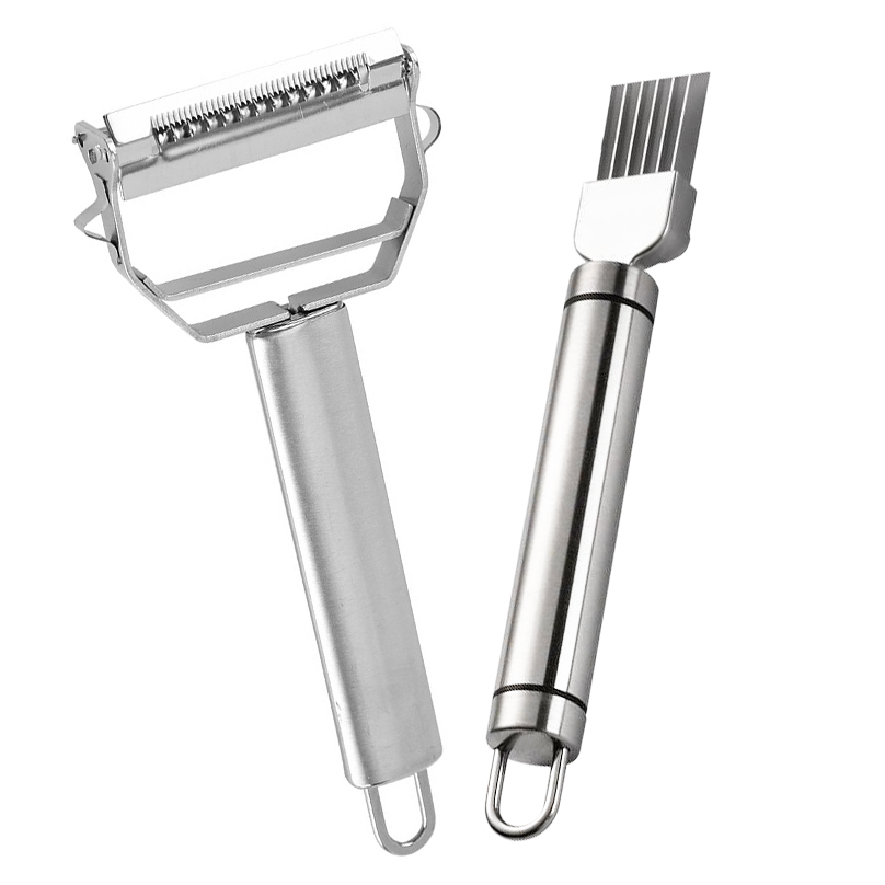 꽁쏘 만능 2in1 스테인레스 파채칼 + 올인원 채칼 12,900원