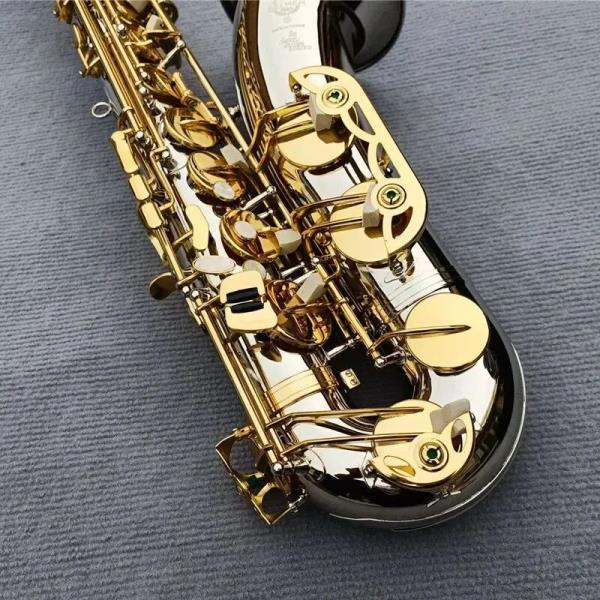 프랑스산 테너 색소폰 STS-802 실버 골드 키, 마우스피스 합자 넥 악기 704,800원