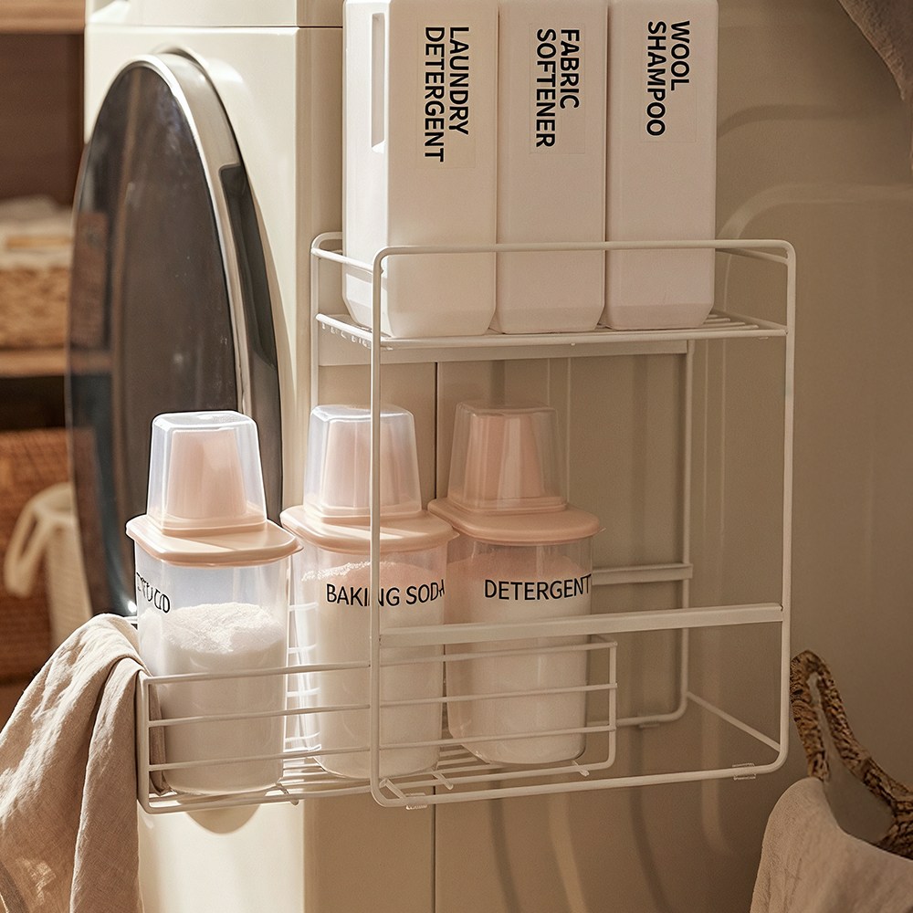 마치홈 틈새 슬라이딩 냉장고 세탁기 자석선반, 1개, 화이트 22,800원