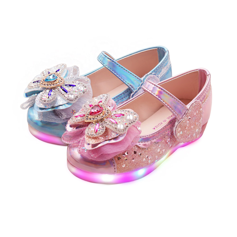 풋풋 크리스탈 블룸 LED 구두 여아구두 유아구두 불빛구두 봄구두 가을구두 신학기구두 공주구두 아기구두 키즈구두 메리제인 라이팅구두 38,800원