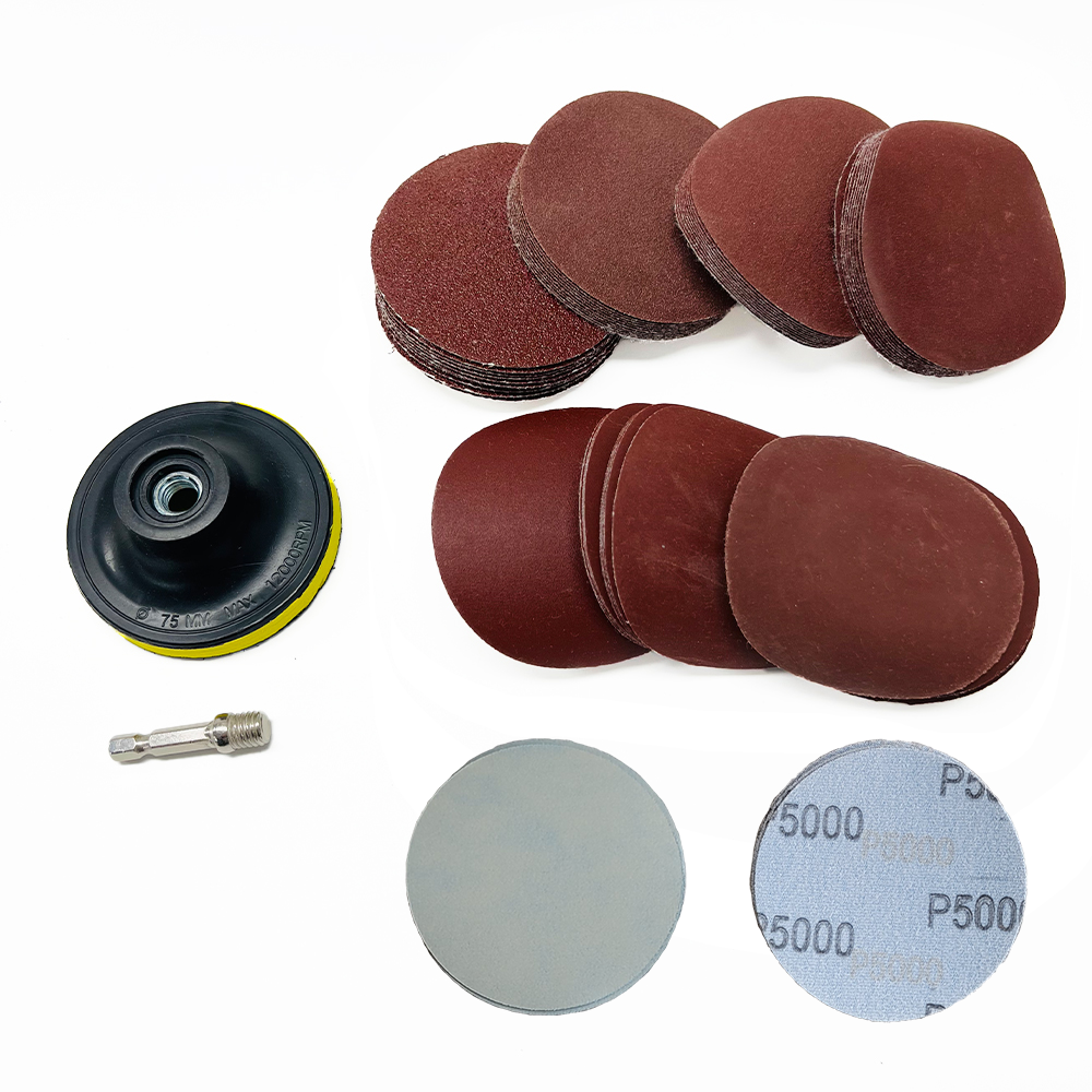 4인치 원형사포 75P 샌드페이퍼 세트, 1개 19,950원